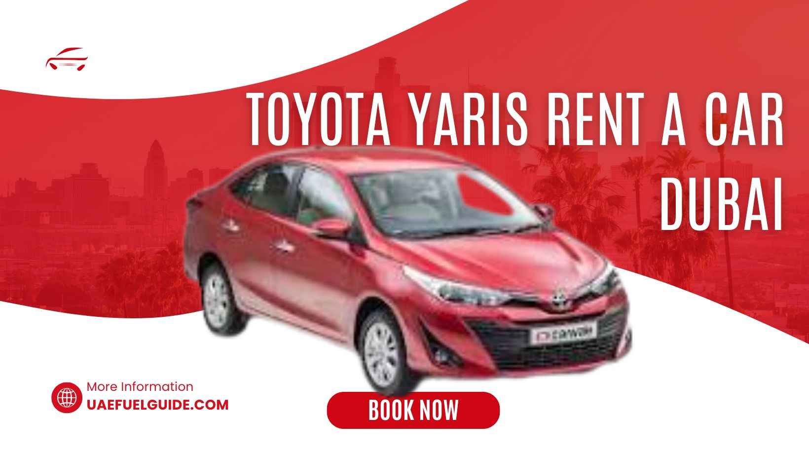 toyota yaris rent a car dubai