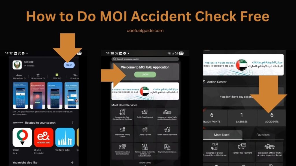 How to Do MOI Accident Check Free