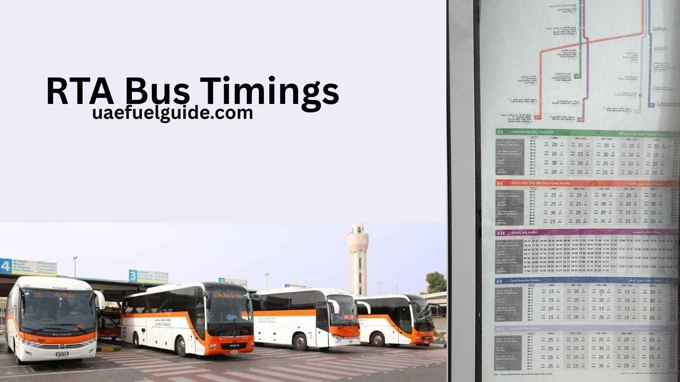 RTA Bus Timings