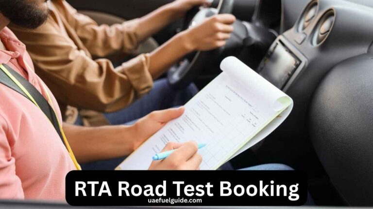 RTA Road Test Booking