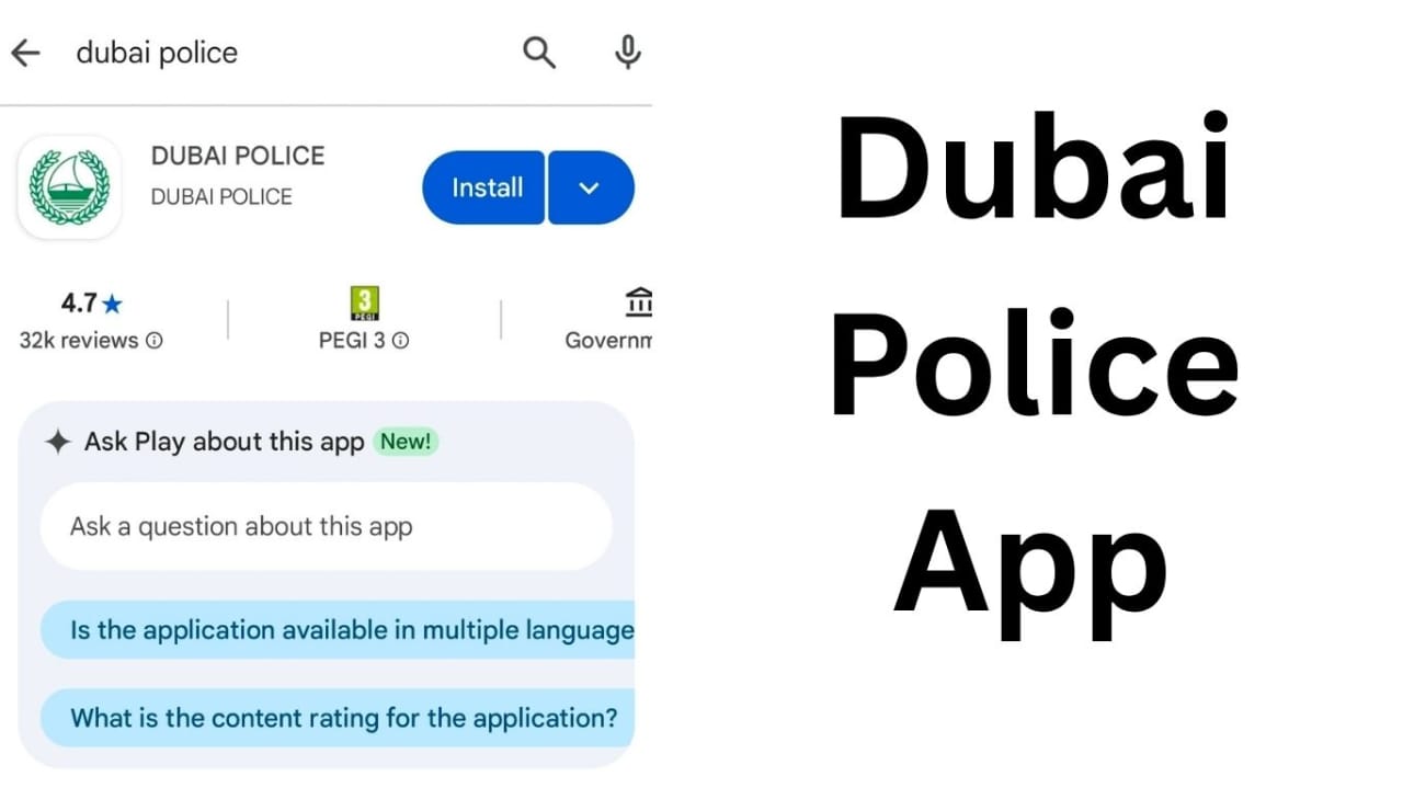 Dubai Police App