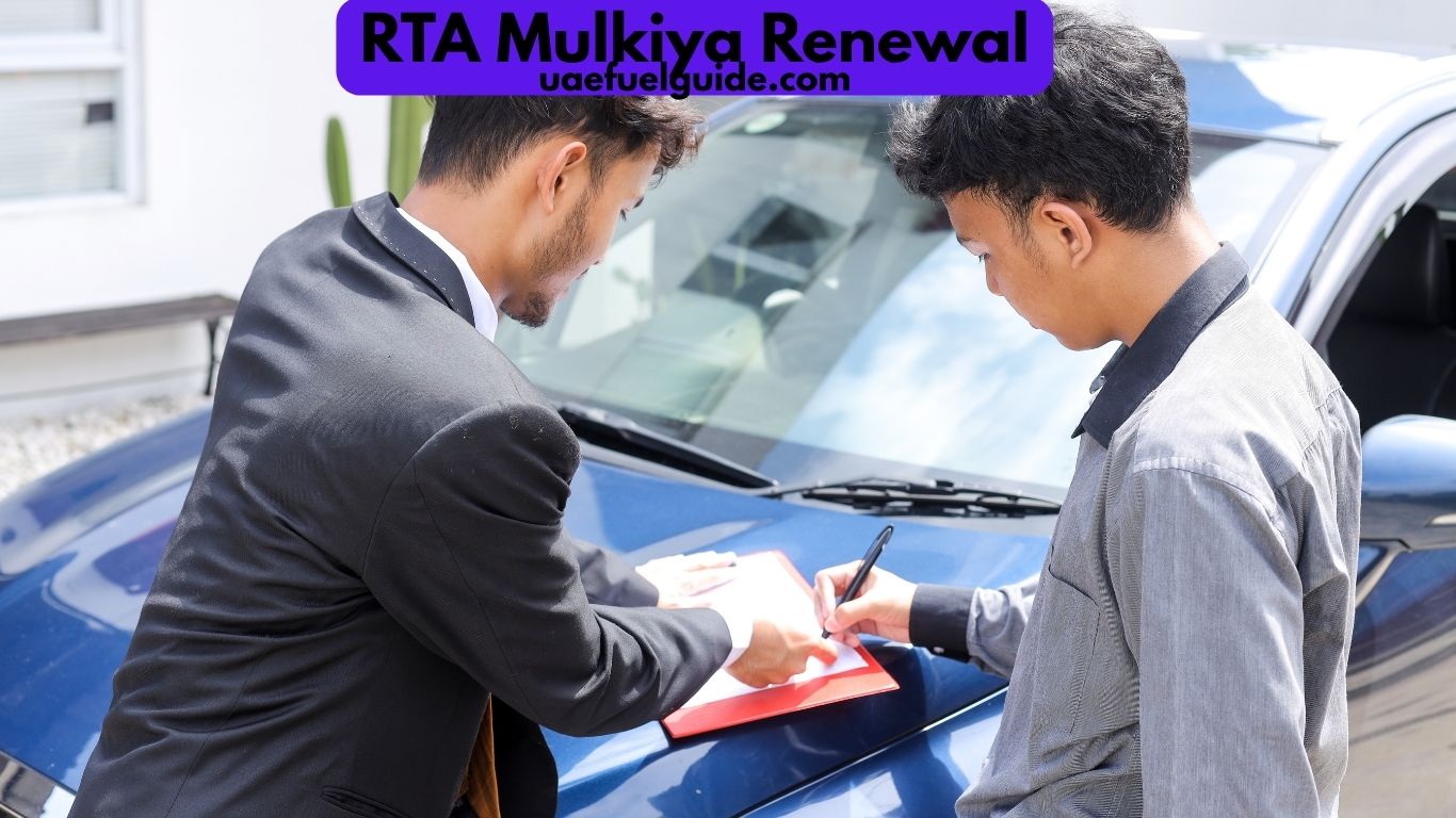 RTA Mulkiya Renewal